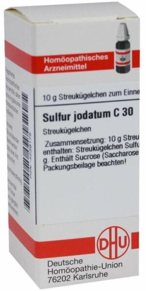 Sulfur Jodatum C 30 Globuli 10 G