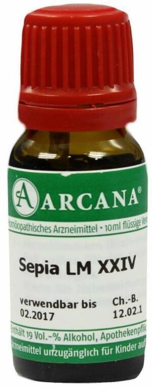 Sepia Arcana Lm 24 Dilution