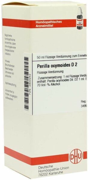 Perilla Ocymoides D2 Dilution 50 ml Dilution