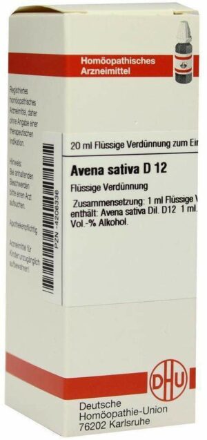 Avena Sativa D12 Dilution 20 ml Dilution