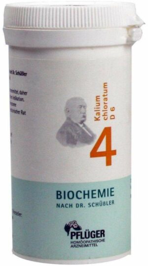 Biochemie Pflüger 4 Kalium Chloratum D6 100 G Pulver