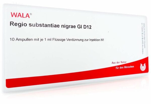 Wala Regio Substantiae Nigrae D12 10x1ml Ampullen