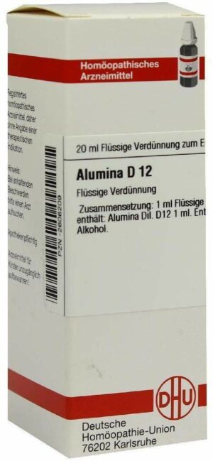 Alumina D 12 Dilution 20 ml Dilution