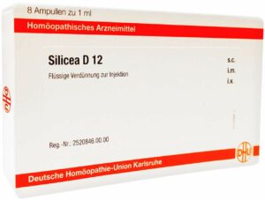 Silicea D 12 8 X 1 ml Ampullen