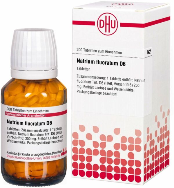 Natrium Fluoratum D 6 200 Tabletten