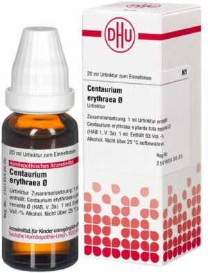 Centaurium Erythraea Urtinktur  20 ml