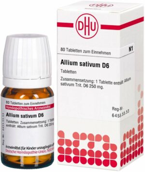 Allium Sativum D 6 Tabletten