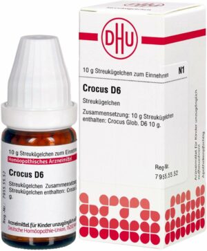 Crocus D 6 10 G Globuli