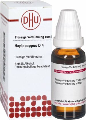 Haplopappus D4 Dhu 50 ml Dilution