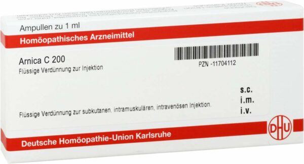 Arnica C200 Ampullen  8 X 1 ml Ampullen