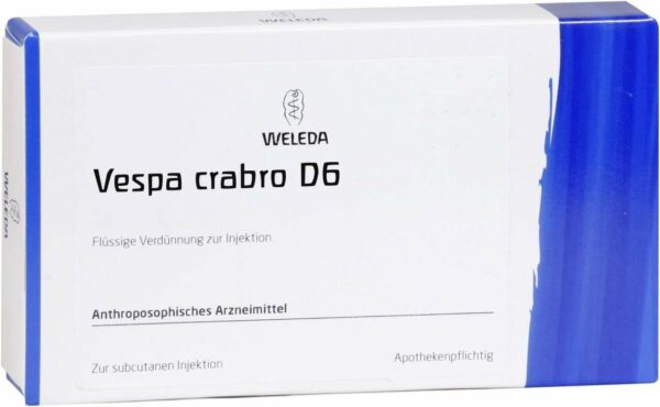 Weleda Vespa Crabro D6 8 x 1 ml Ampullen