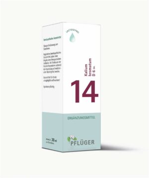 Biochemie Pflüger 14 Kalium Bromatum D6 30 ml Tropfen