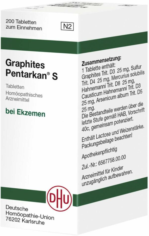 Graphites Pentarkan S Tabletten