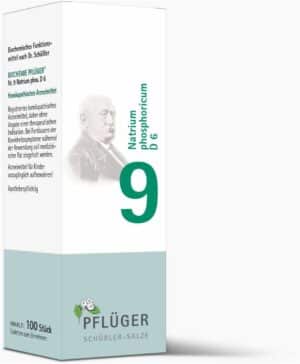 Biochemie Pflüger 9 Natrium Phosphoricum D6 100 Tabletten