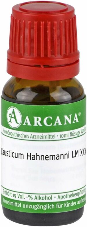 Causticum Hahnemanni Lm 30 10 ml Dilution