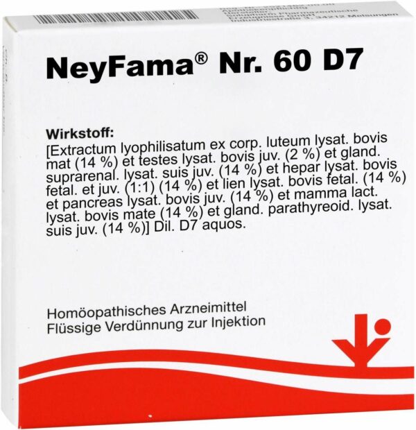 Neyfama Nr.60 D 7 Ampullen