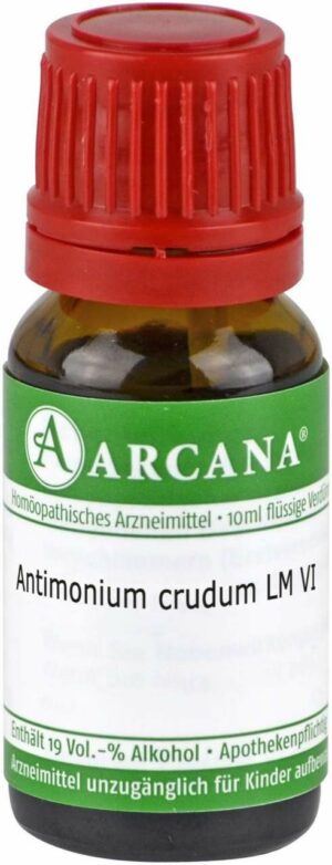 Antimonium Crudum Lm 6 10 ml Dilution