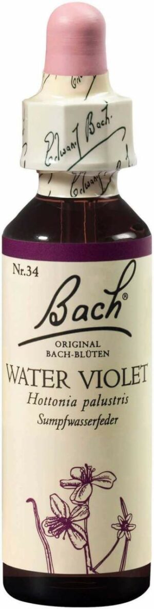 Bachblüten Water Violet 20 ml Tropfen