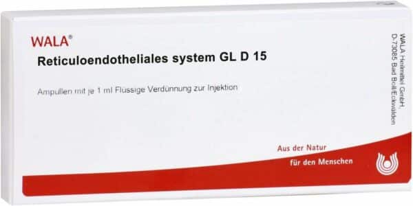 Reticuloendotheliales System Gl D 15 Ampullen 10 X 1 ml