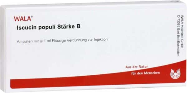 Iscucin Populi Stärke B Ampullen 10 X 1 ml