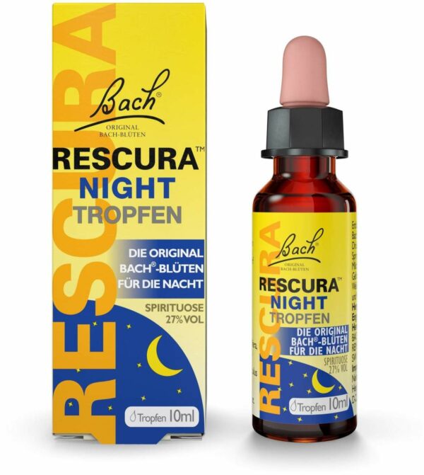 Bach Original Rescura Night mit Alkohol 10 ml Tropfen