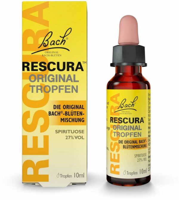 Bach Original Rescura mit Alkohol 10 ml Tropfen