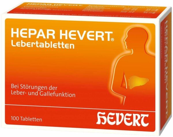 Hepar Hevert 100 Lebertabletten