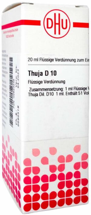 Thuja D 10 20 ml Dilution