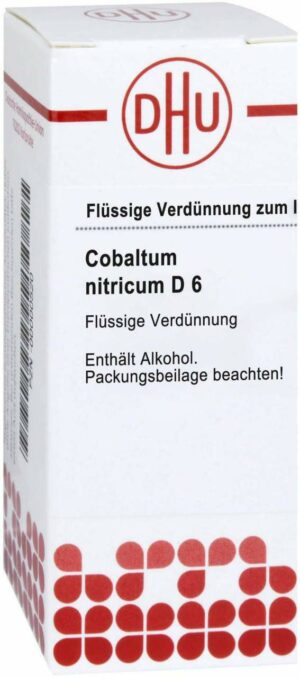 Cobaltum Nitricum D6 Dilution