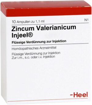 Zincum Valerianicum Injeel 10  Ampullen