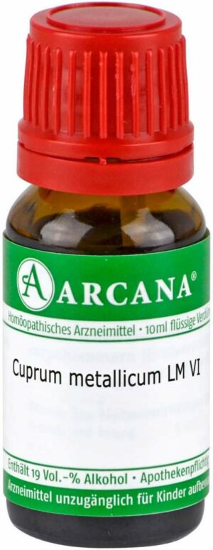 Cuprum Metallicum Lm 6 Dilution 10 ml