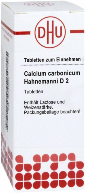 Calcium Carbonicum Hahnemanni D 2 Tabletten