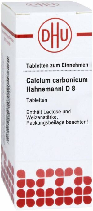 Calcium Carbonicum Hahnemanni D 8 Tabletten