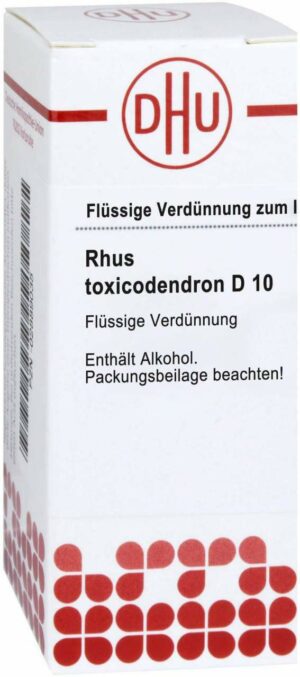 Rhus Toxicodendron D 10 Dilution