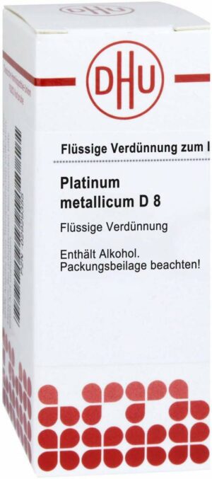 Platinum Metallicum D 8 20 ml Dilution