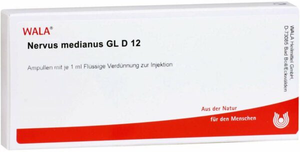 Nervus Medianus Gl D 12 Ampullen 10 X 1 ml