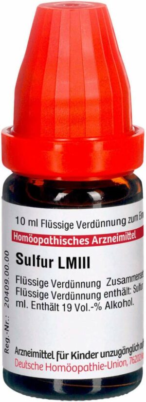 Lm Sulfur Iii Dilution 10 ml