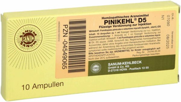 Pinikehl Ampullen D 5 10 X 1 ml