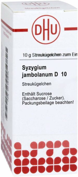 Syzygium Jambolanum D 10 Globuli 10 G