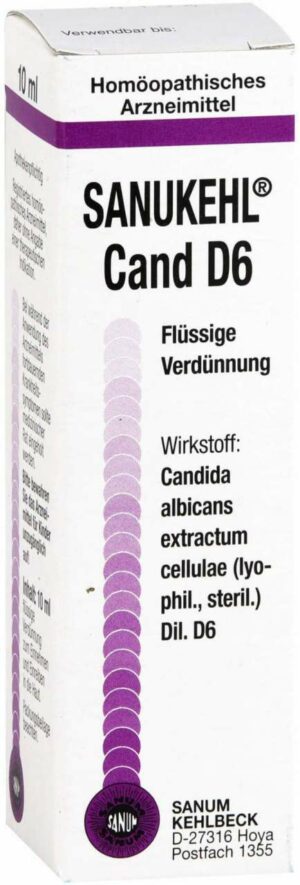 Sanukehl Cand D 6  Tropfen 10 ml