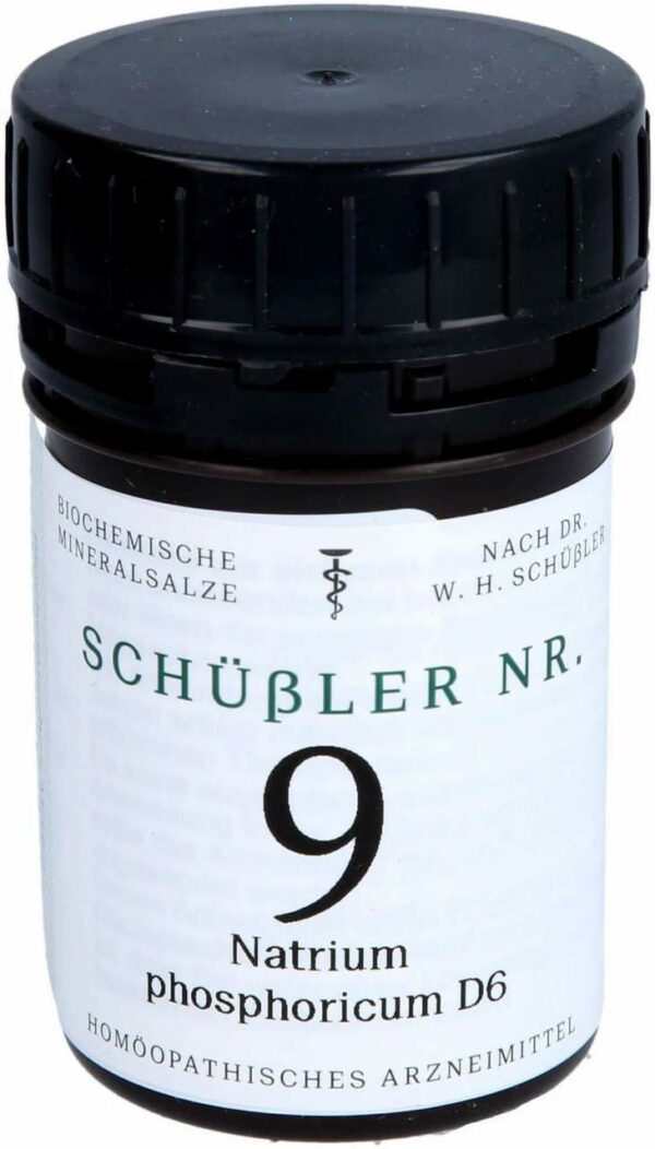 Schüssler Nr.9 Natrium Phosphoricum D 6 Tablett