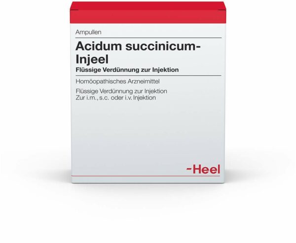 Acidum Succinicum Injeel 10 Ampullen