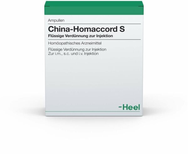 China Homaccord S Ampullen 10 Ampullen